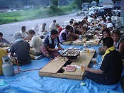 毎年恒例の夏祭り